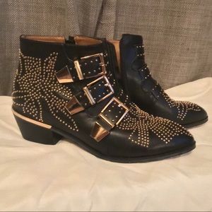 CHLOE Susanna short boot dupes.